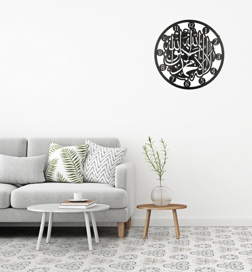 Wooden Silent Non-Ticking Wall Clock for Home Stylish Latest Designer Wall Clock for Home Living Room Bedroom Office Hall