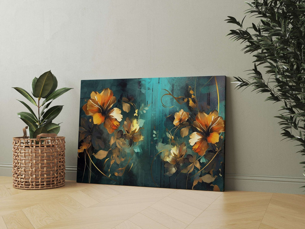Elegant Canvas Wall Decor for Living Room & Office