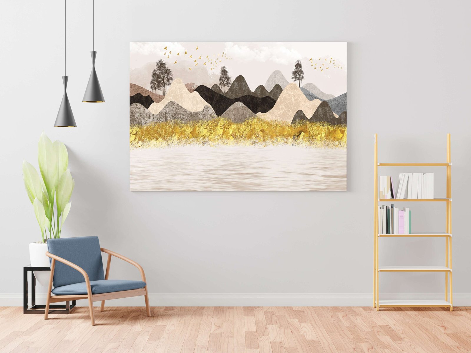 Elegant Framed Canvas Prints for Bedroom & Living Rooms