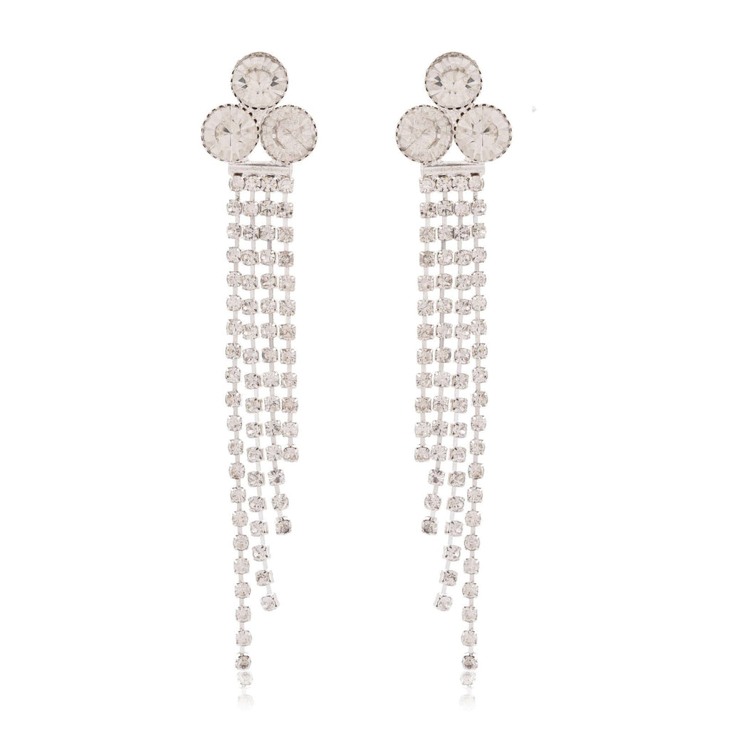 Women's Indo Western Teardrop Shaped Party Wear Ethnic Stud Earrings for Women