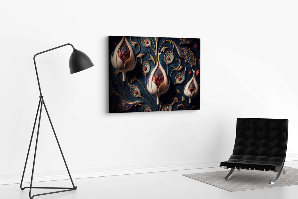 Elegant Framed Canvas Paintings for Home Interiors