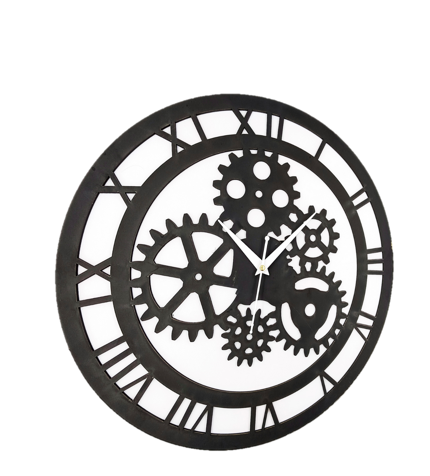 Wooden Silent Non-Ticking Wall Clock for Home Stylish Latest Designer Wall Clock for Home Living Room Bedroom Office Hall