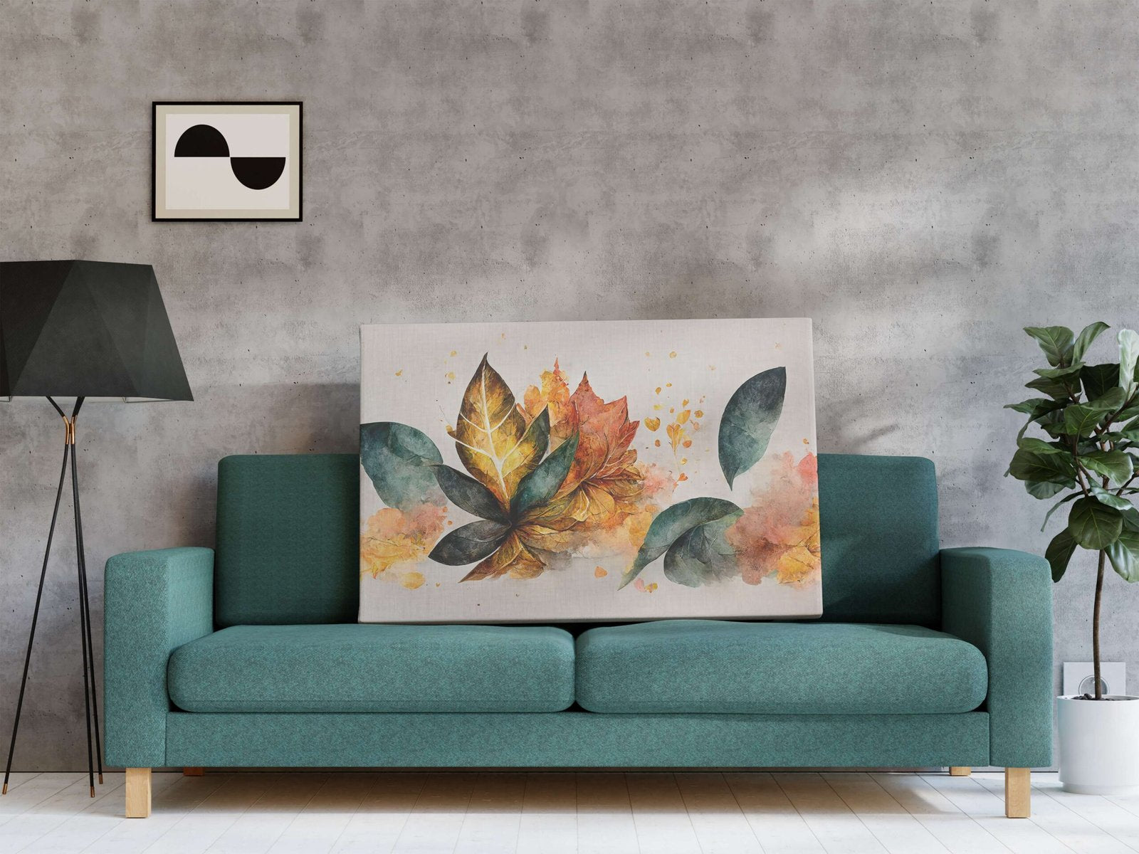 Elegant Canvas Wall Decor for Offices & Living Rooms