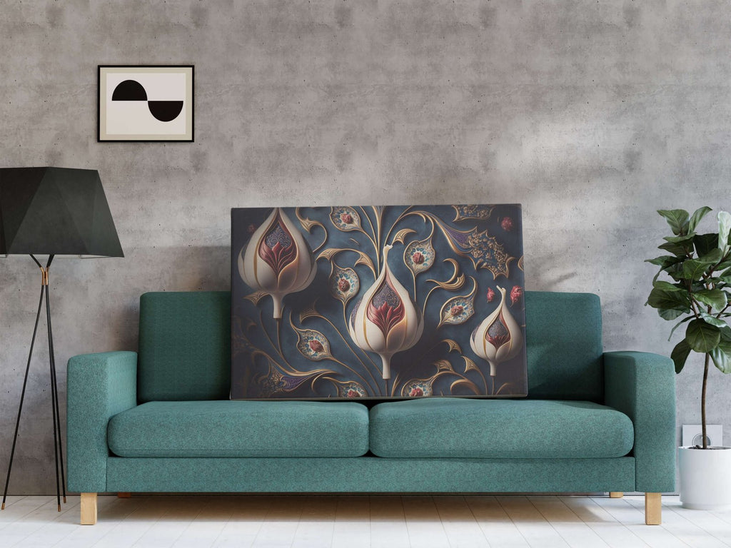 Elegant Framed Canvas Paintings for Home Interiors