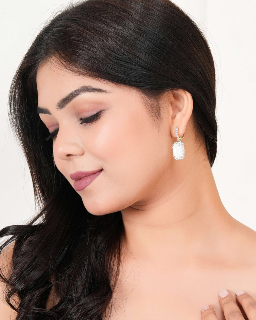 Women's Drop Earrings, Dangling Silver Earrings, Hammered Earrings, Geometric Earrings, Ethnic Earrings, Boho Earrings, Statement Earrings