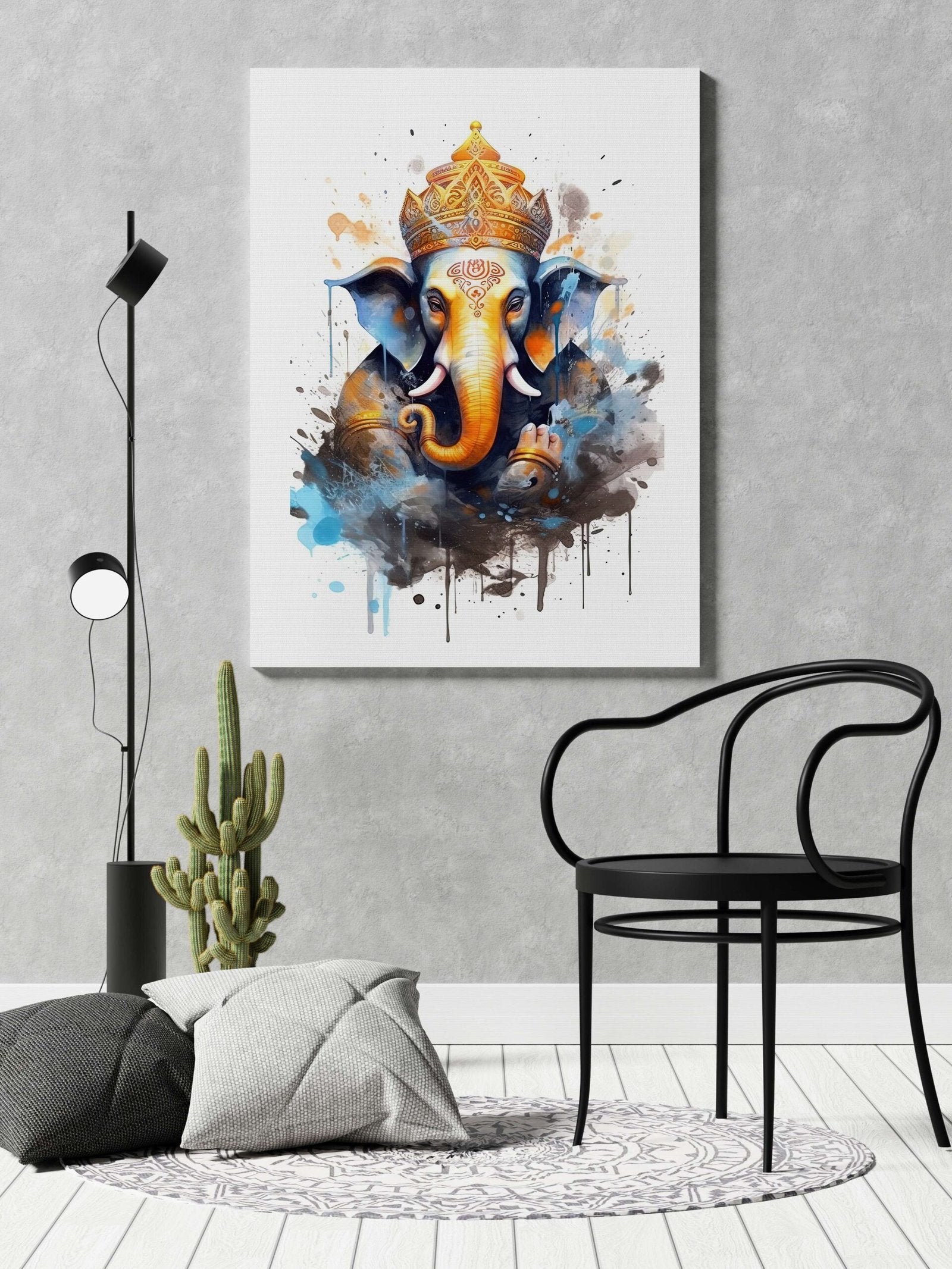 Elegant Framed Canvas Art for Bedroom & Living Rooms