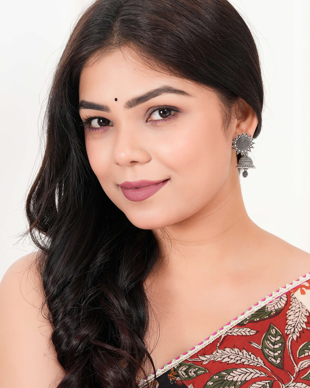 Earrings for Women Traditional Silver AZ838-OXidised Jhumka Set | German Silver Chand Baliyan & Jhumkas Earrings | Birthday & Anniversary Gift