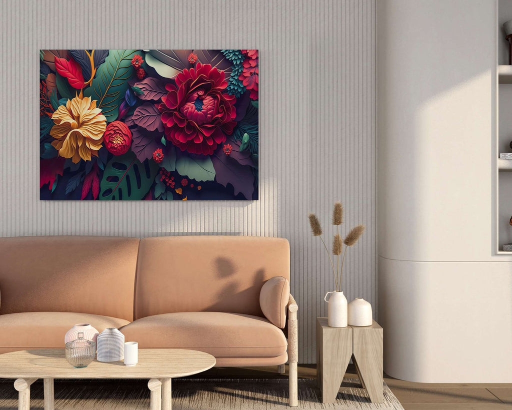 Framed Canvas Paintings for Hotel & Home Walls