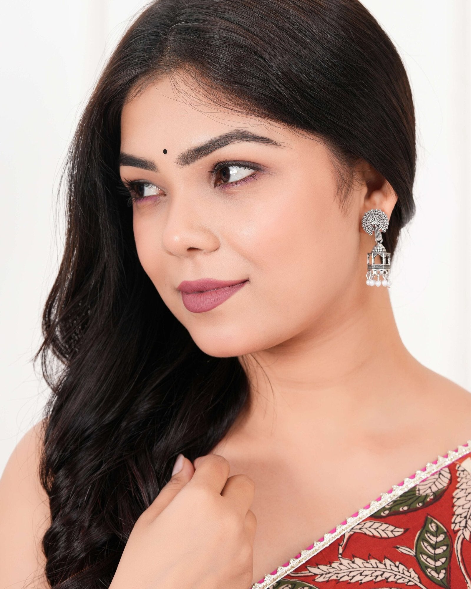 Women's Indian Bollywood Stylish AZ838-OXidised Earrings Traditional Ethnic Jhumka/Jhumki Earrings for Women - Unique Design