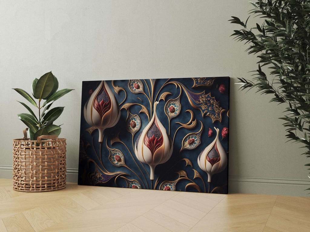 Elegant Framed Canvas Paintings for Home Interiors