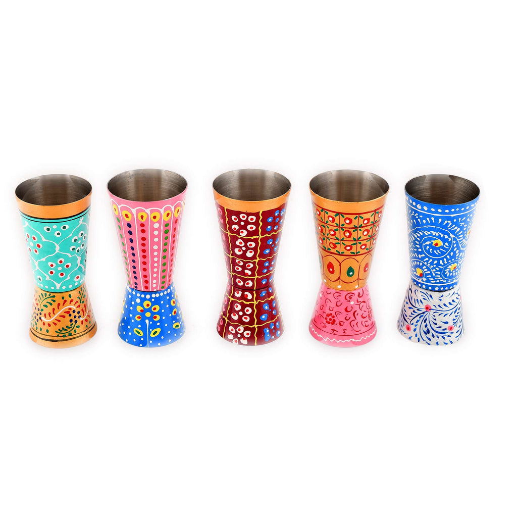 ALUMINIUM GLASS SET