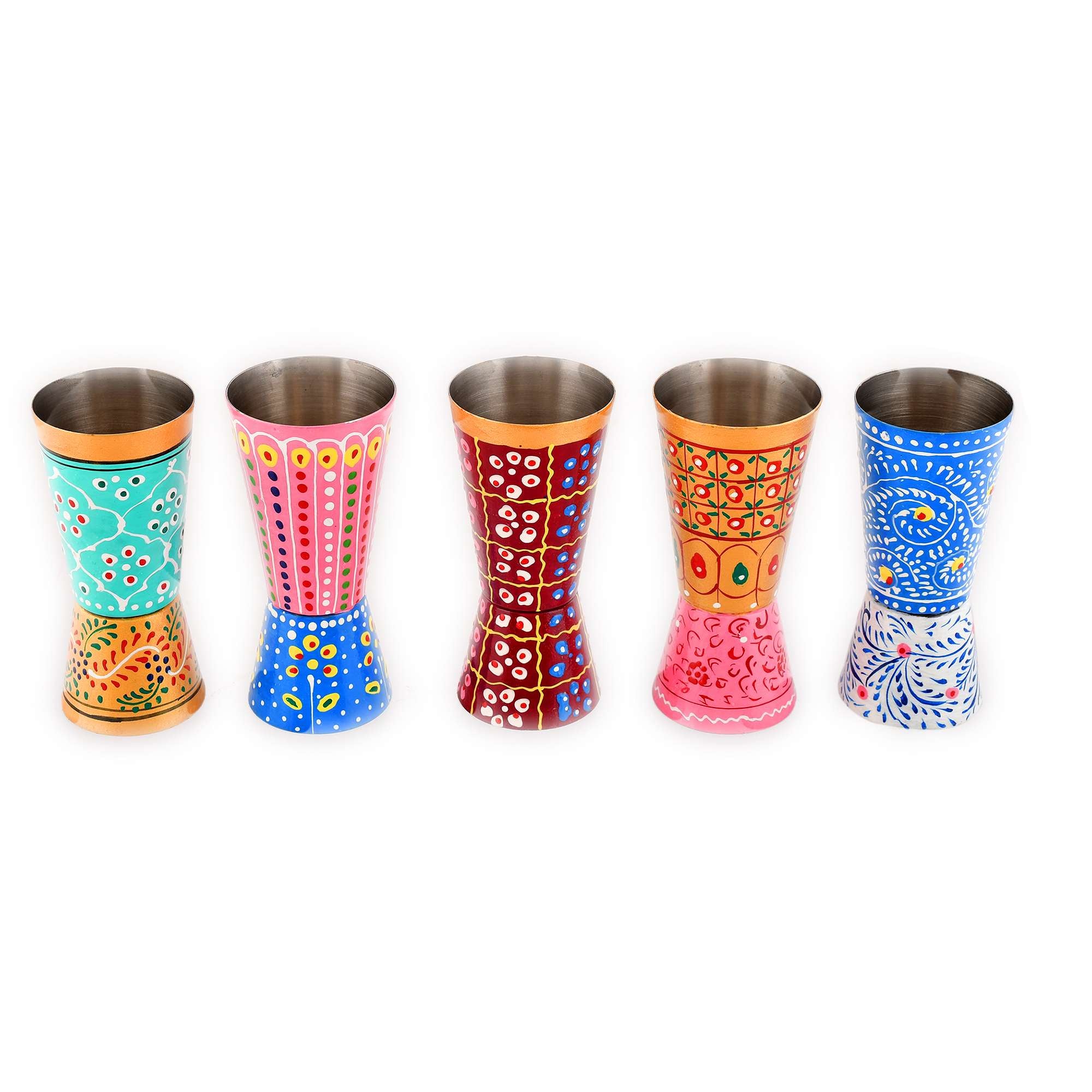 ALUMINIUM GLASS SET