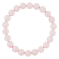 Rose Quartz Bracelet for Women Men's Gifts - Protection Healing Crystal Bracelet - 8mm Gemstone Beaded Adjustable
