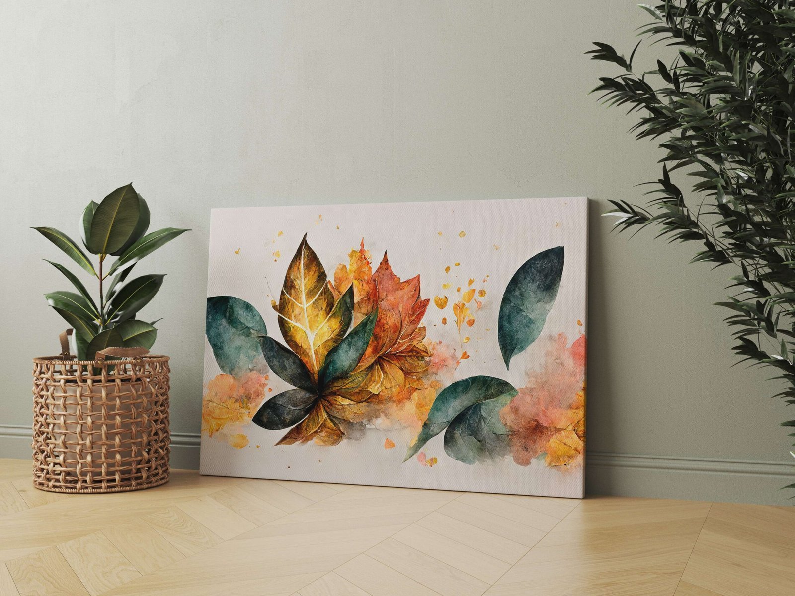 Elegant Canvas Wall Decor for Offices & Living Rooms
