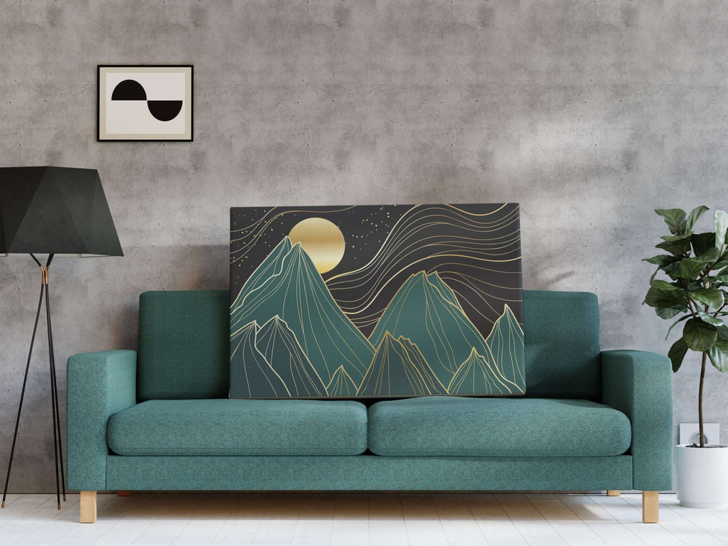 Framed Canvas Paintings for Your Living Room Style