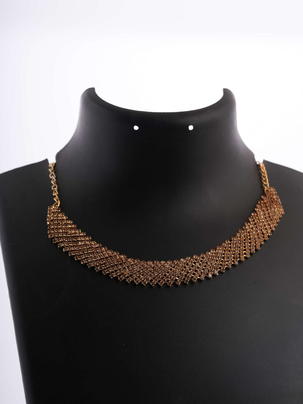 Women's Indo-Western Drop Dangles Earring With Necklace For Women Fashion Jewellery for women Artificial Earrings and Necklace For women (Golden)