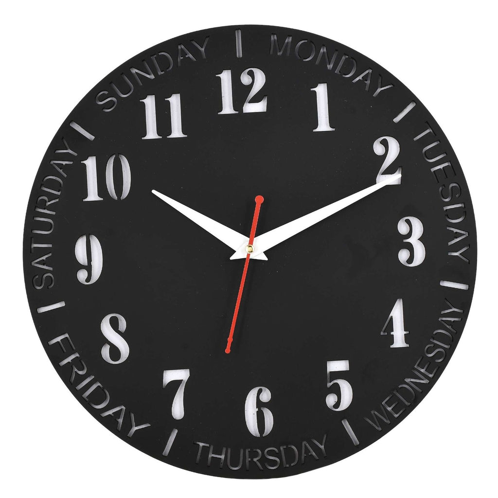 Wooden Silent Non-Ticking Wall Clock for Home Stylish Latest Designer Wall Clock for Home Living Room Bedroom Office Hall