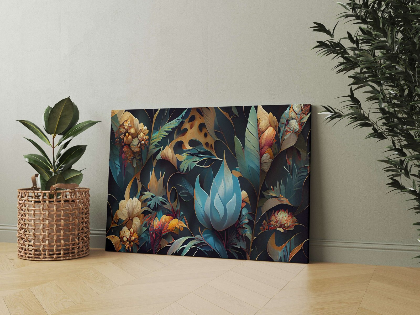 Artistic Canvas Paintings for Living Room Walls