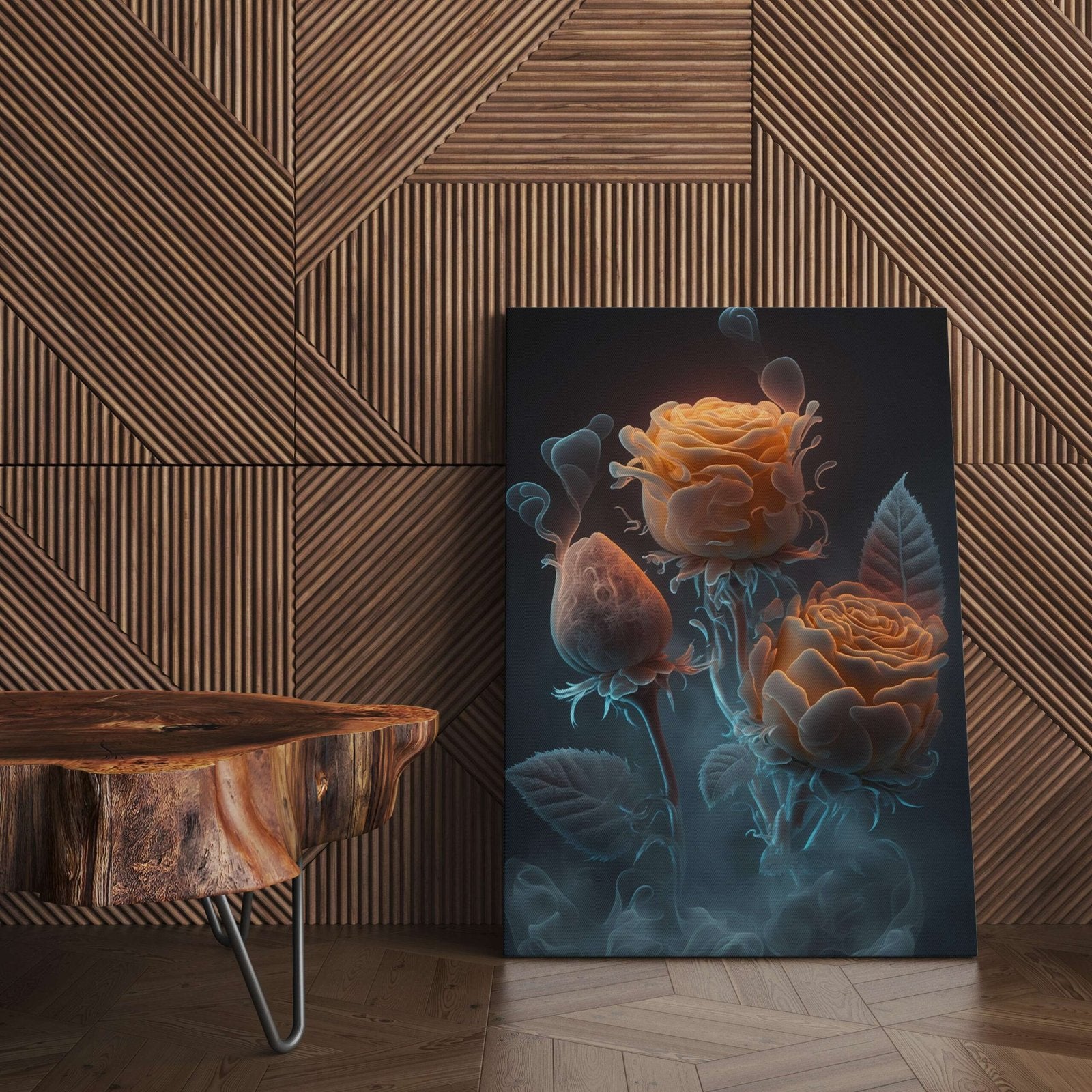 Elegant Canvas Wall Art for Stylish Living Rooms