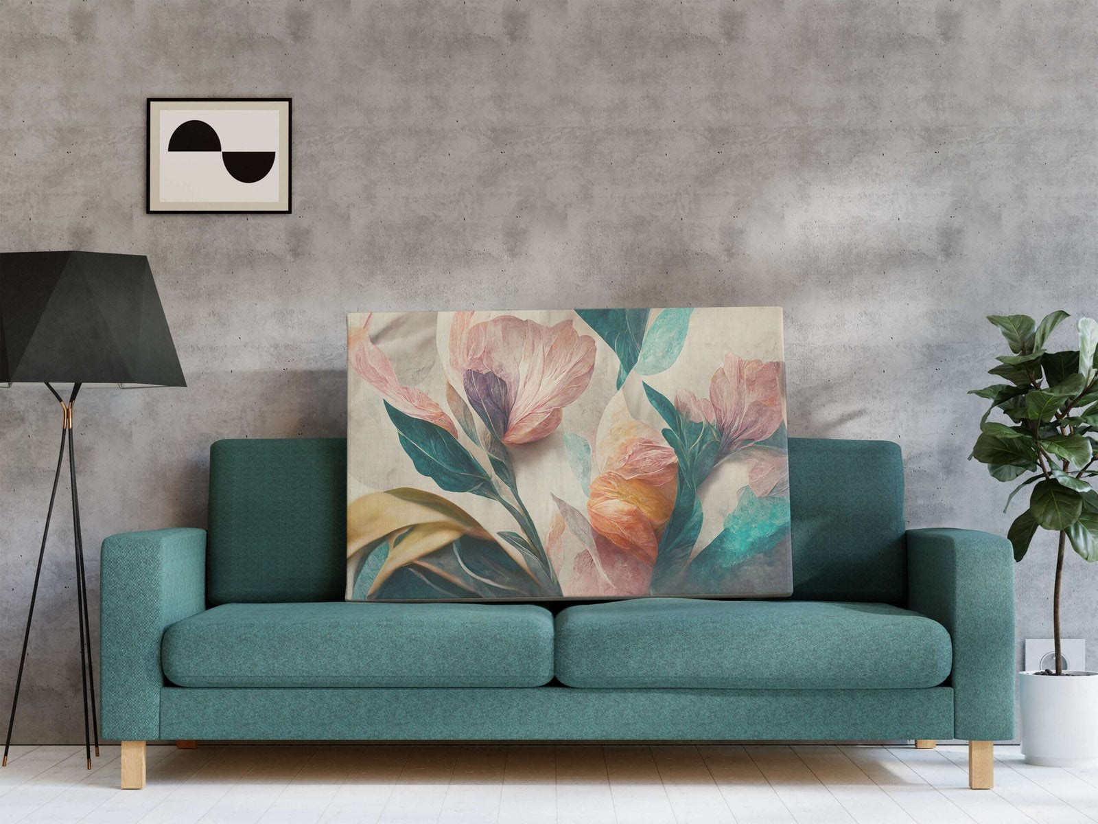 Artistic Canvas Paintings for Stylish Living Rooms