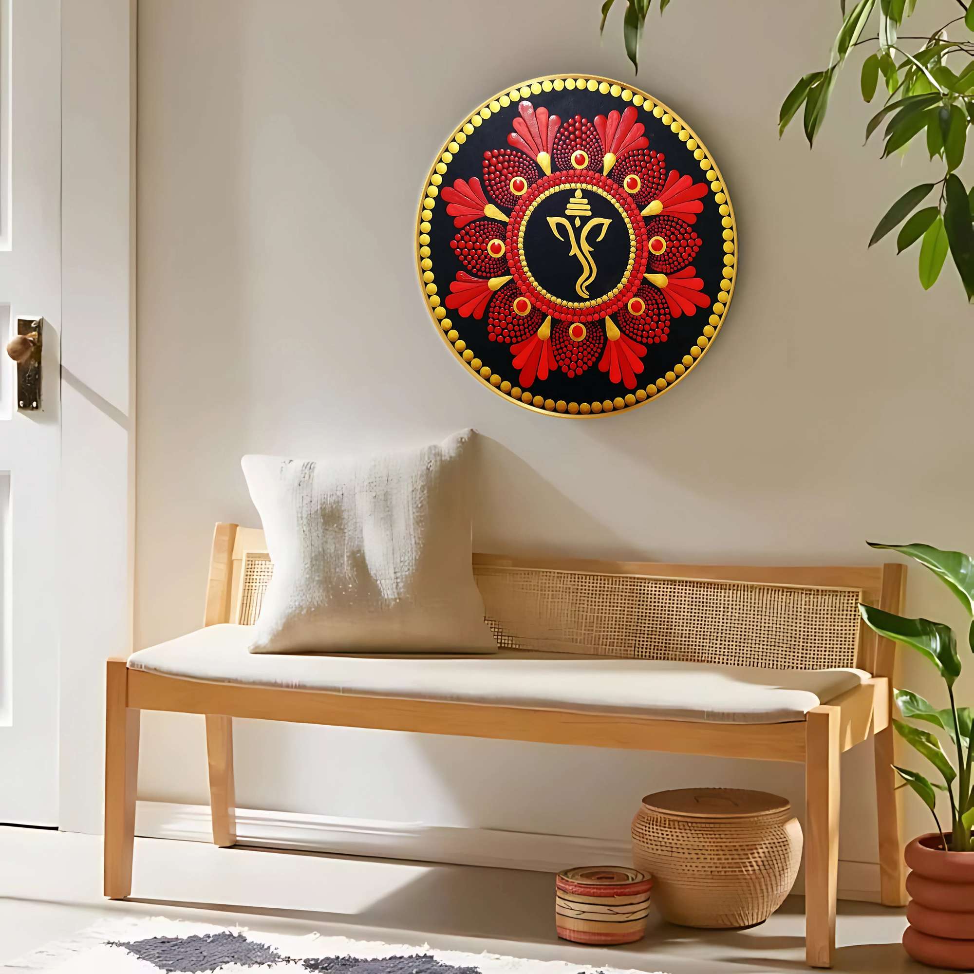 Round Wall Painting