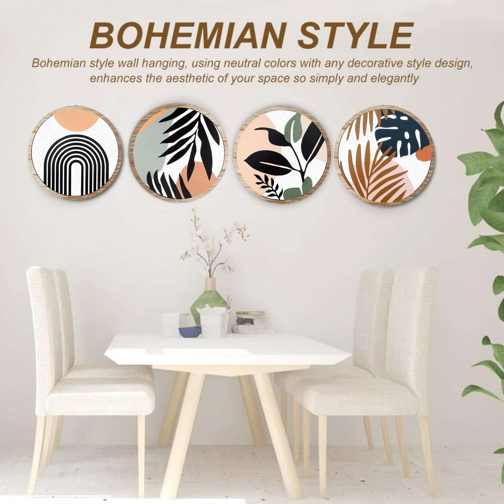 5 PCS Circle Wall Painting