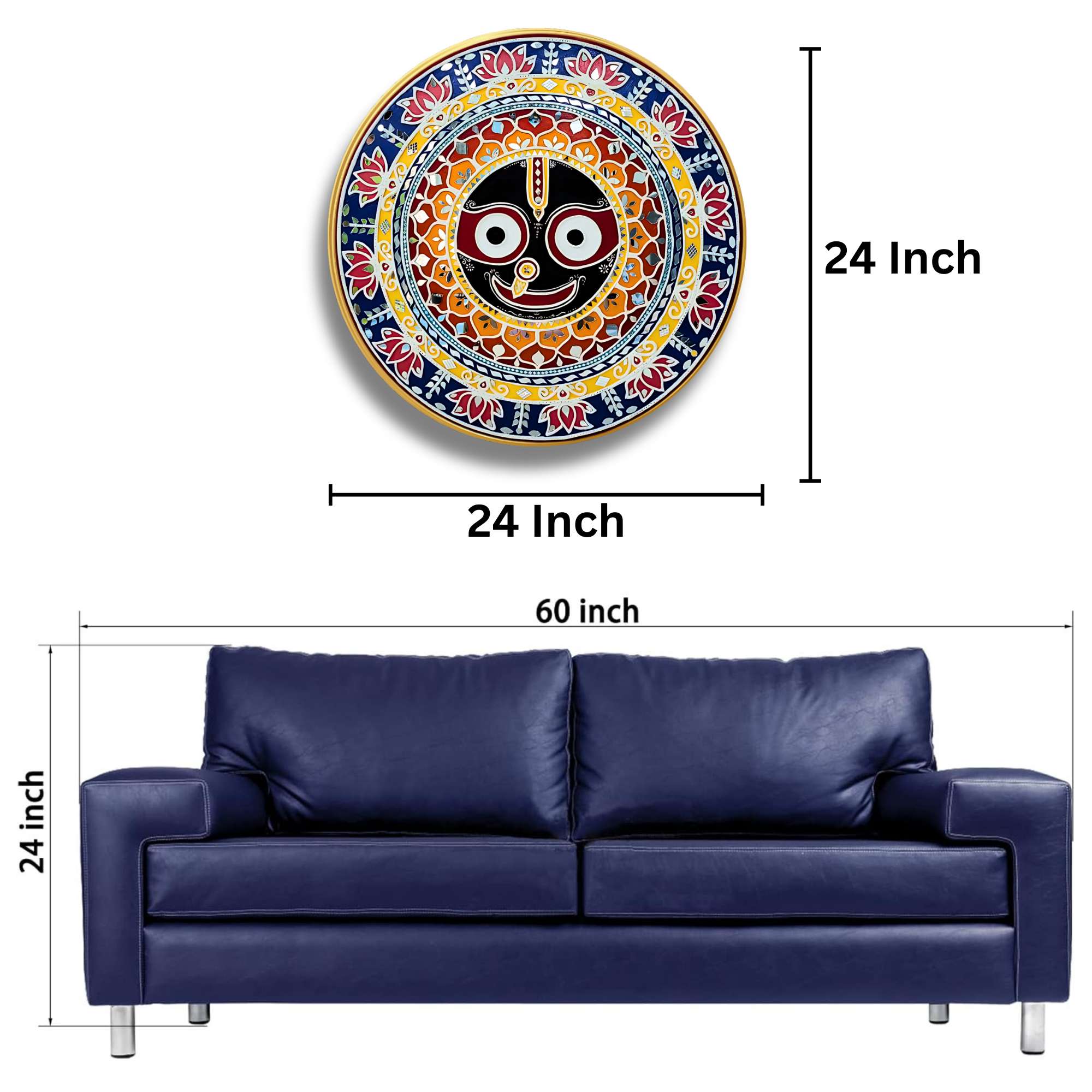 Round Wall Painting