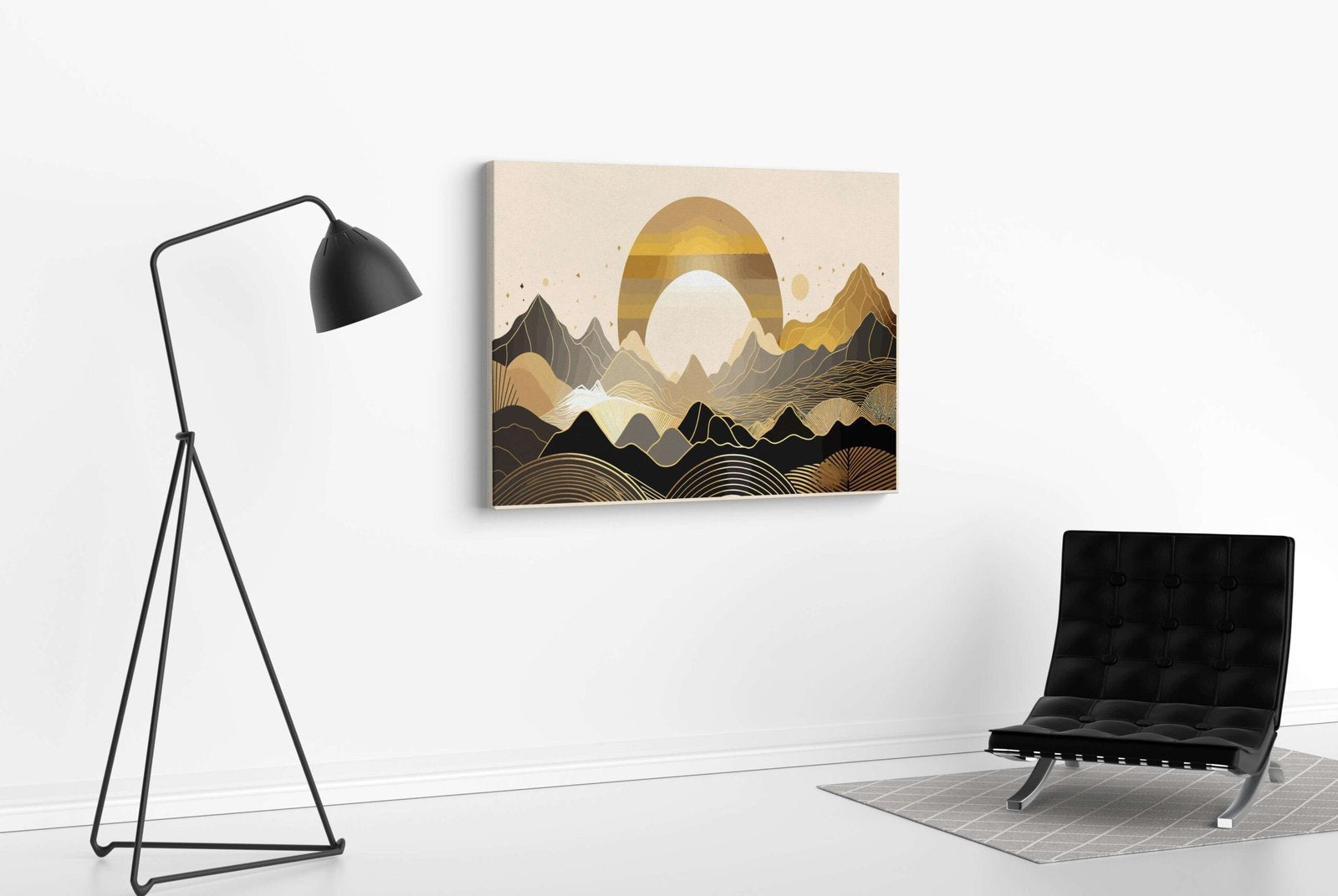 Artistic Canvas Paintings for Bedroom & Office Walls