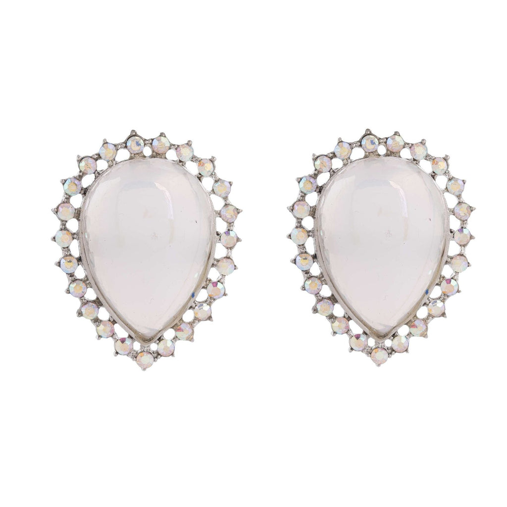 Women's Indo Western Teardrop Shaped Party Wear Ethnic Stud Earrings for Women -AZ838-OX-ER15