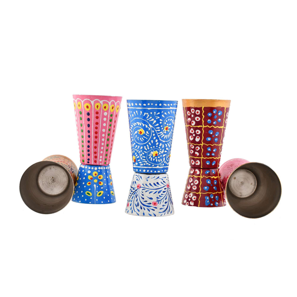 ALUMINIUM GLASS SET