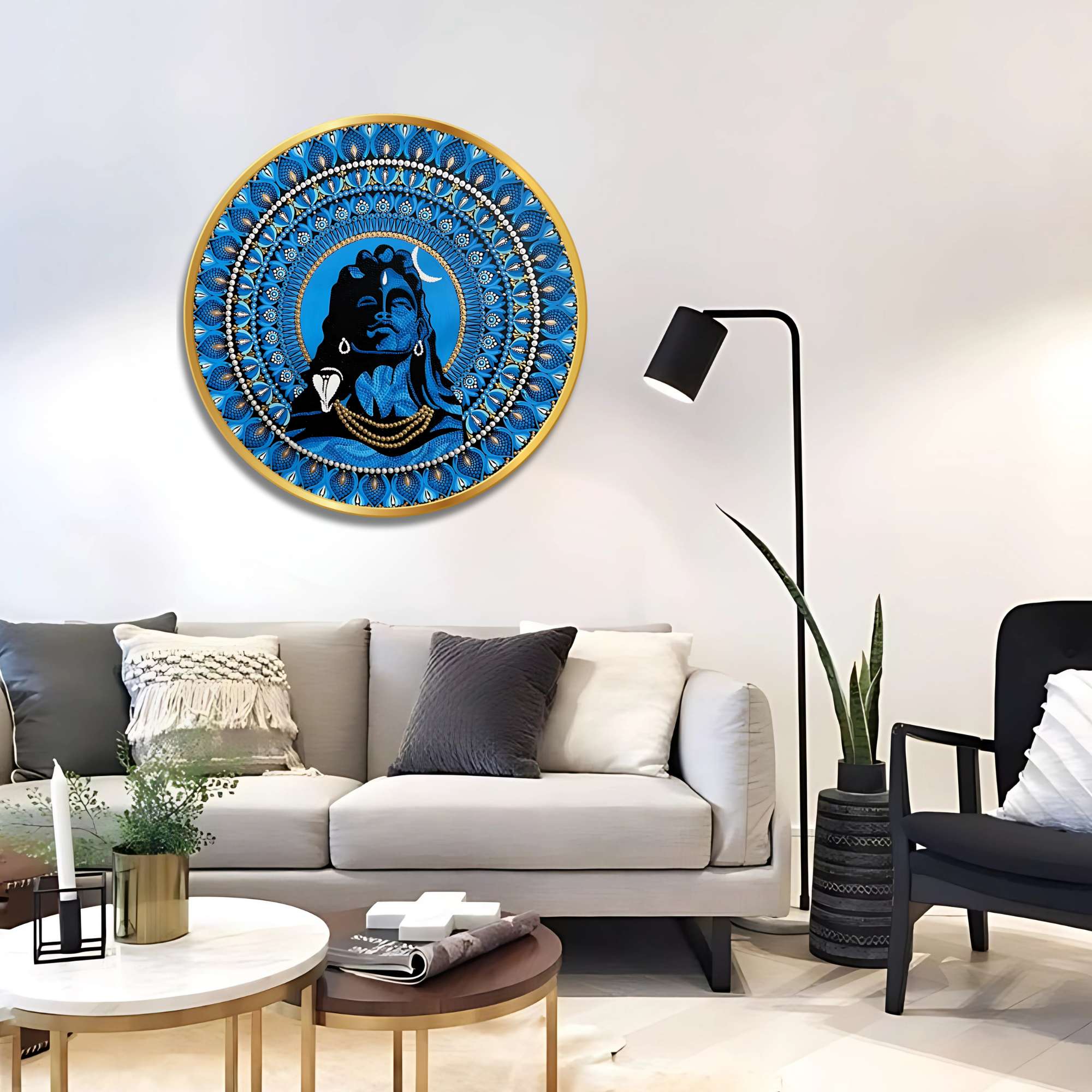 Round Wall Painting